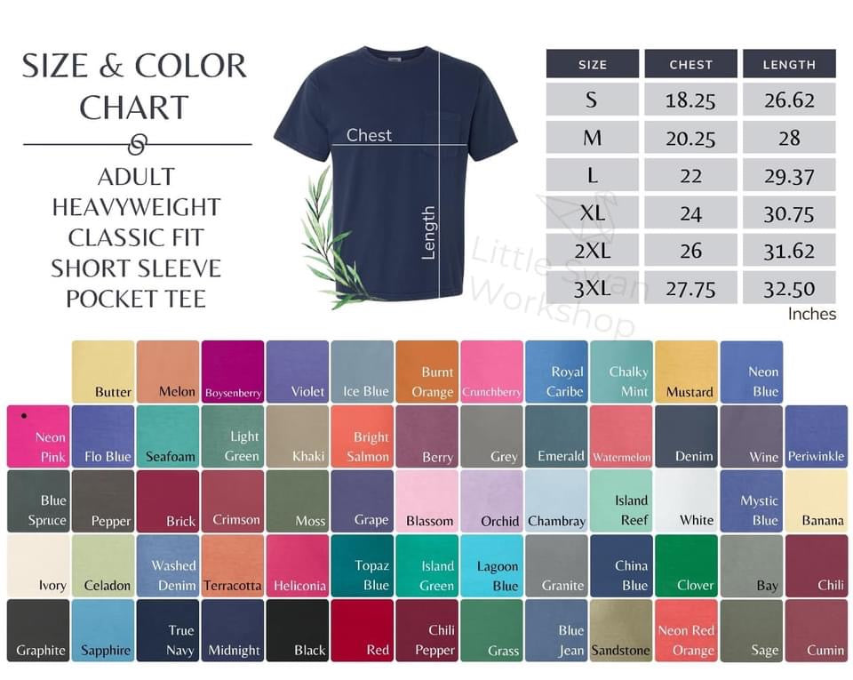 Bow Embroidered Pocket Tee