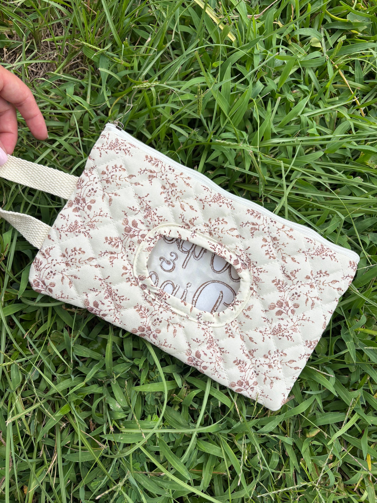 Wipes & Dipes Pouch/ Holder