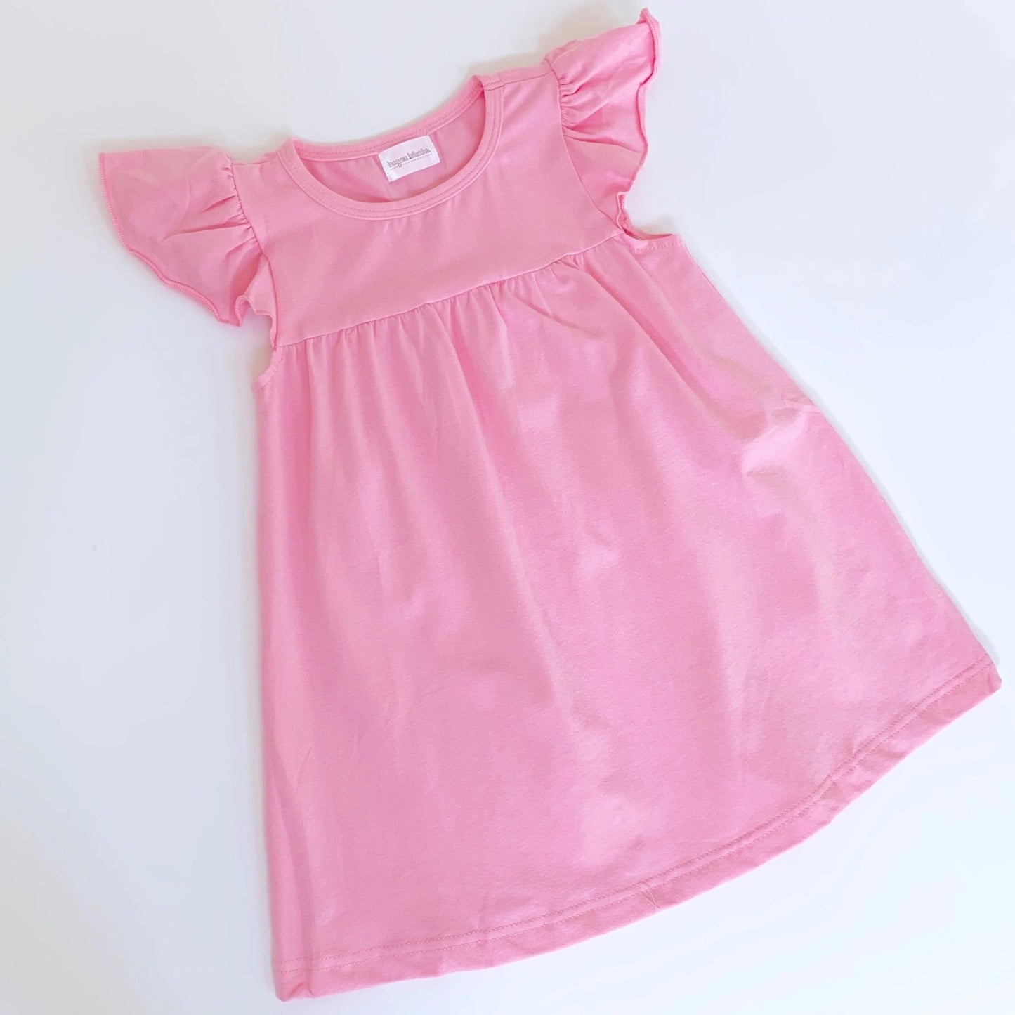 Custom Flutter Sleeve Dress