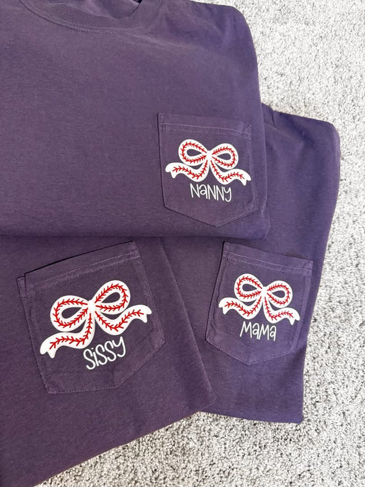 Custom Baseball tees