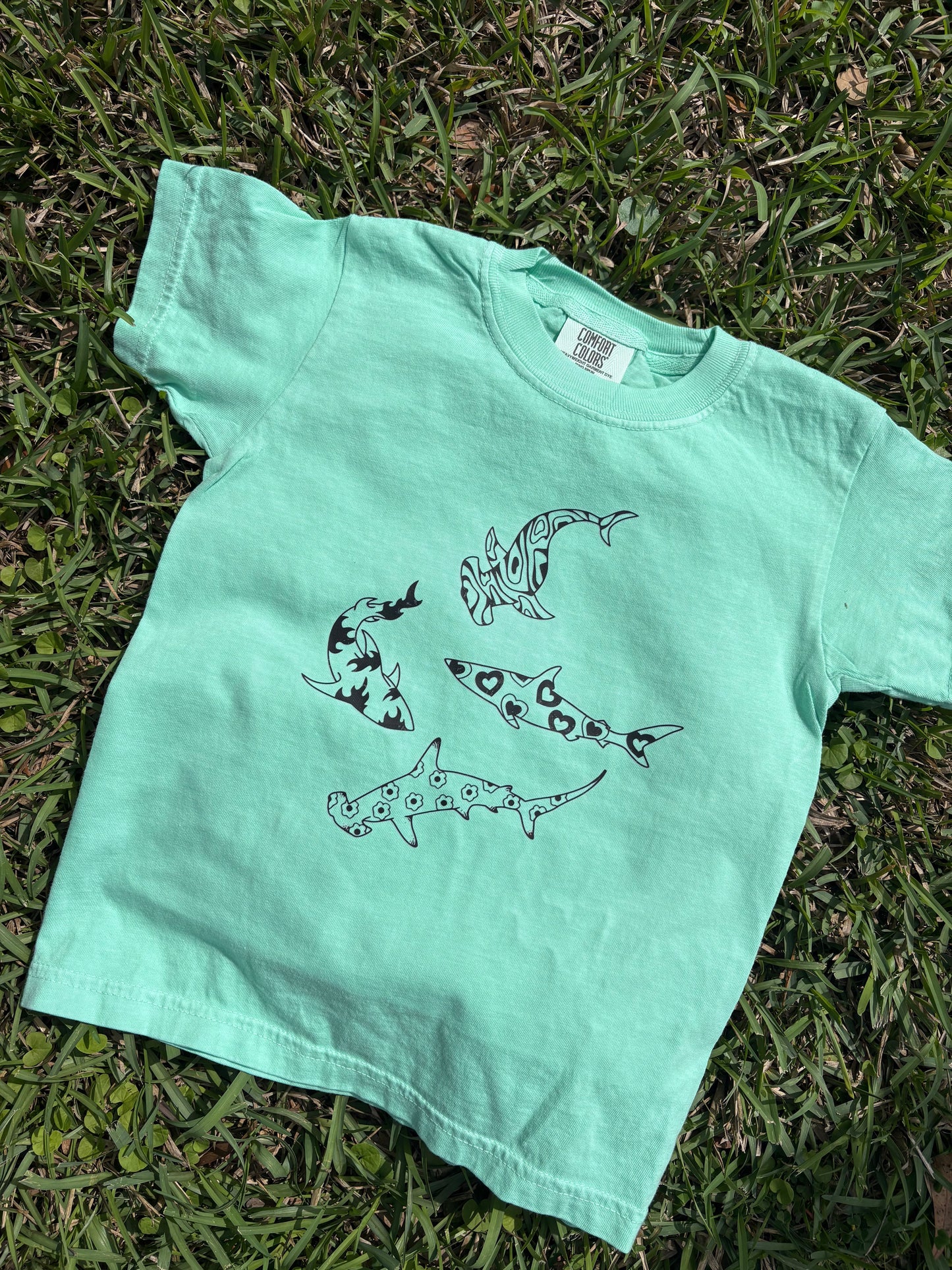 Shark T-shirt Print Youth & Adult