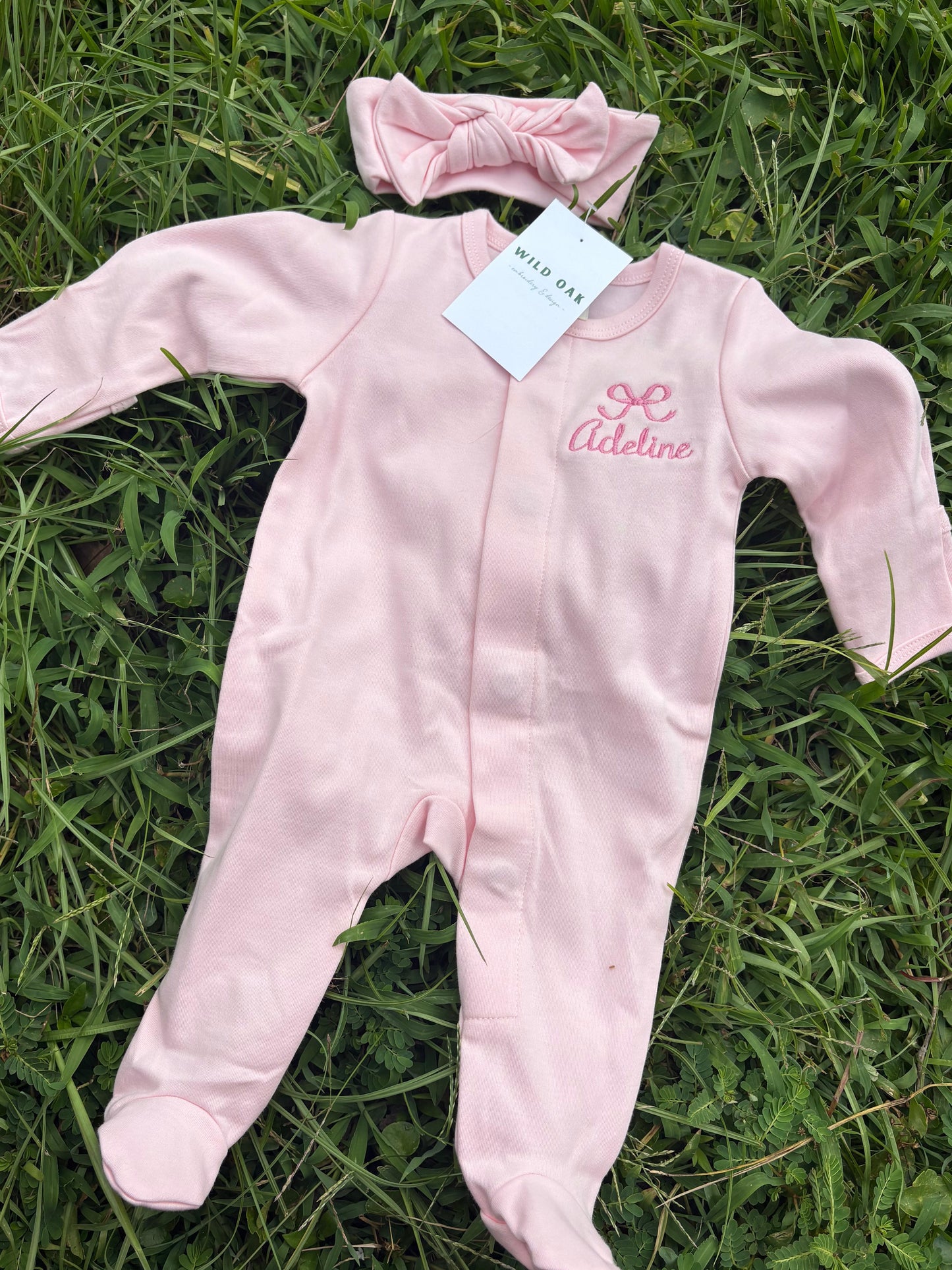 Personalized Magnetic Footie Sleeper