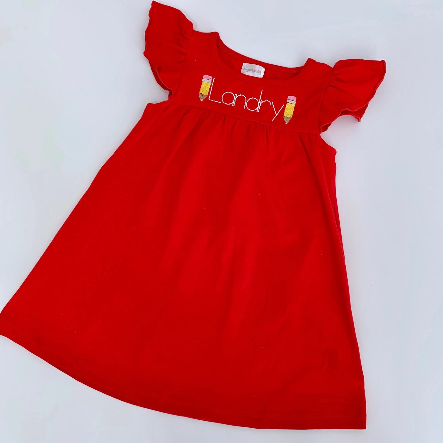 Custom Flutter Sleeve Dress