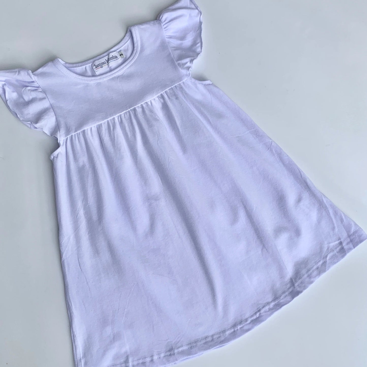 Custom Flutter Sleeve Dress